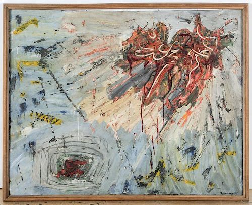 Robert Richenburg (American, 1917-2006) Abstract Painting