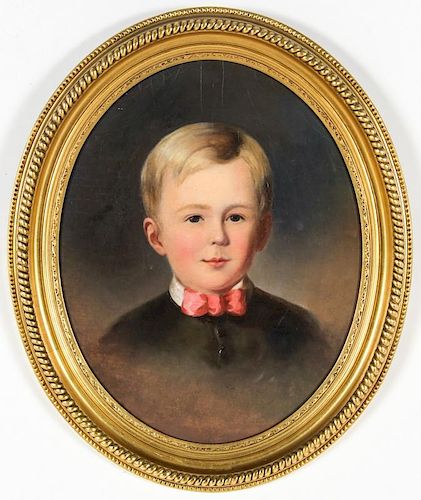 Jane Cooper Sully (American, 1807-1877) "Portrait of Harry Godey"