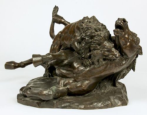 Augusto Rivalta (Italian, 1838-1925) Bronze Statue