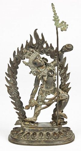 Bronze Sino-Tibetan Kali Mata Deity