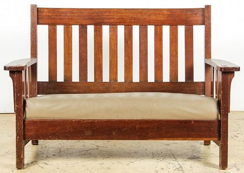 Harden Arts and Crafts Settee