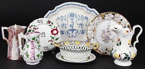 Collection of Antique English/American Porcelain
