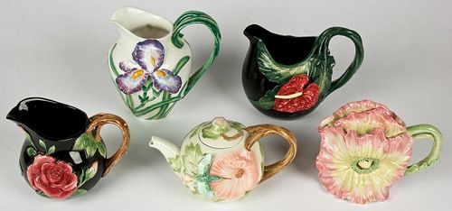Fitz and Floyd Floral Porcelain