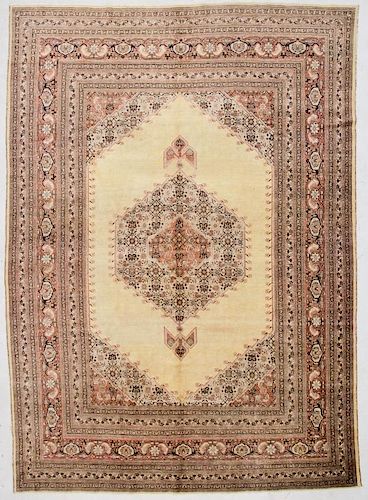 Antique Tabriz Rug: 9'3" x 13' (282 x 396 cm)