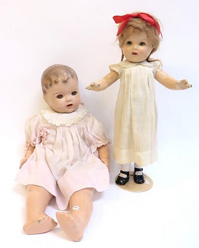 Two Antique Dolls