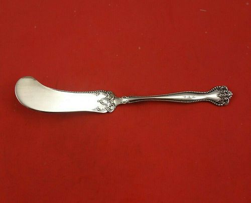 Raleigh by Alvin Sterling Silver Master Butter Flat Handle Paddle Blade 7 1/4"
