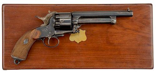 Spectacular Cased Second Model LeMat Percussion Revolver 