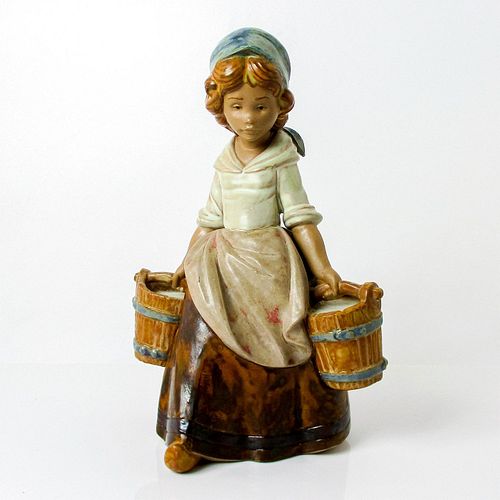 Girl With Two Pails 1013512 - Lladro Porcelain Figurine