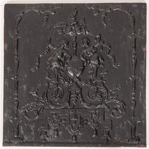 Continental Cast Iron Relief Wall Plaque