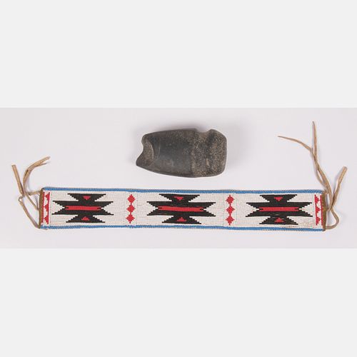 Native American Beaded Belt 