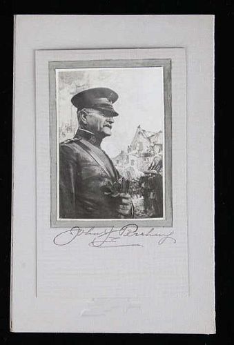 John J Pershing (1860-1948) Autographed Photograph
