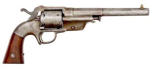 Allen & Wheelock Center Hammer Lipfire Army Revolver, Second Model 