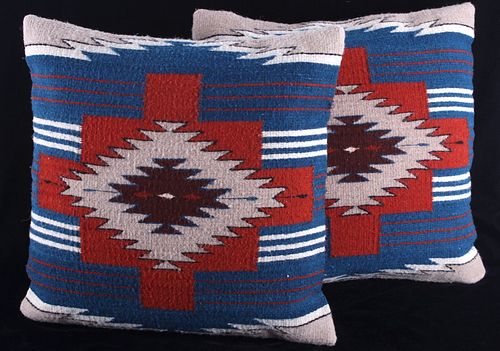Spirit Diamond Dazzler Wool Set of Pillows by Ruiz