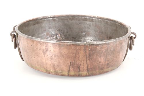 C. 1890's Dovetail Copper Confectionary Kettle Pot