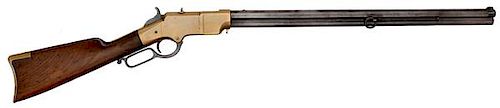First Model Henry Rifle Inscribed D.W. Jones 