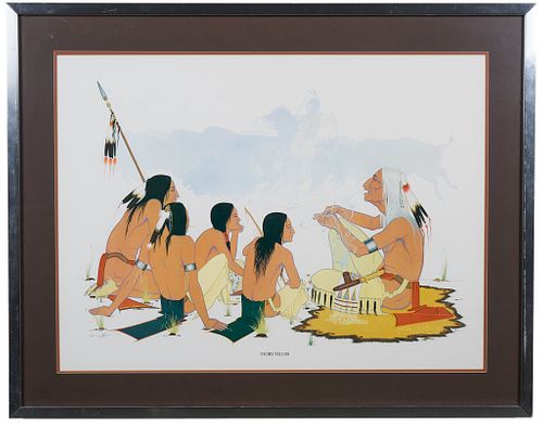 Antowine Warrior (Native American, 1941 - 2019) 