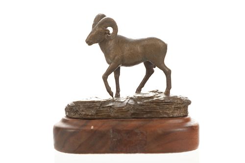Robert Spannring "Montana Big Horn Sheep" Bronze