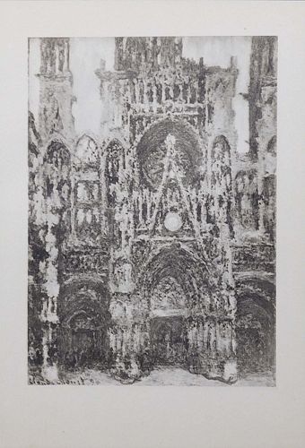 After Claude Monet: Cathedrale de Rouen