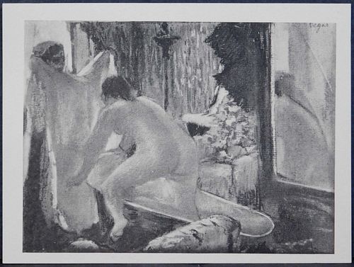 After Edgar Degas: Le Bain LXVII