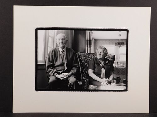 Phyllis Boudreau: My Grandparents, Thanksgiving, 1971