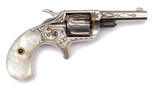 Factory Engraved Colt New Line Revolver 