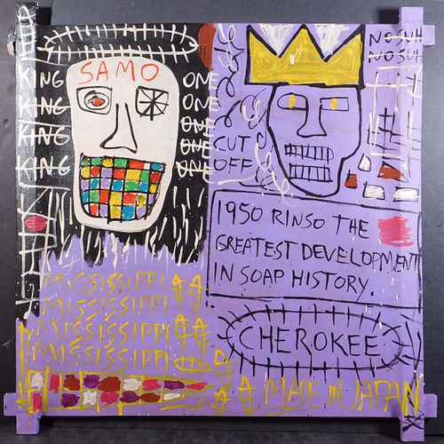 Jean-Michel Basquiat, Attributed: Cherokee