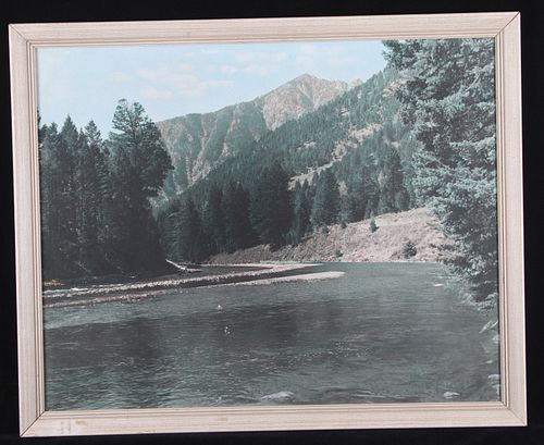 "The Madison River Before Earthquake," Photograph