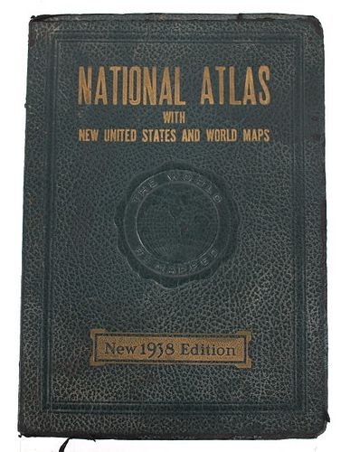 National Atlas Of The World with New United States