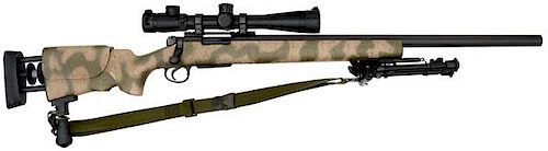 *Arnold Arms Co. Custom Remington Model 700 Bolt Action Sniper Rifle