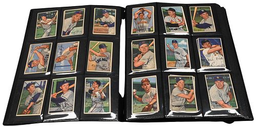 Binder with Assorted Collector Cards