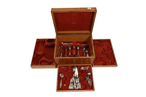 118 Piece Tiffany and Company Partial Sterling Silver Flatware Set