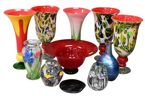 Group of Art Glass