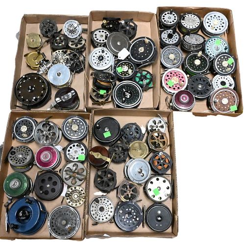 Approximately 64 Fly Fishing Reels