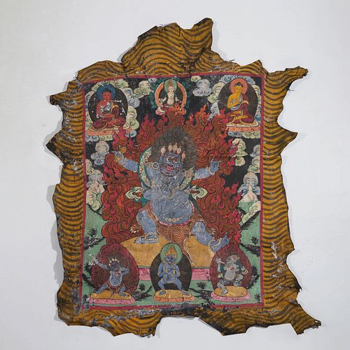 Tangka, Tibet traditional  Mahakala art