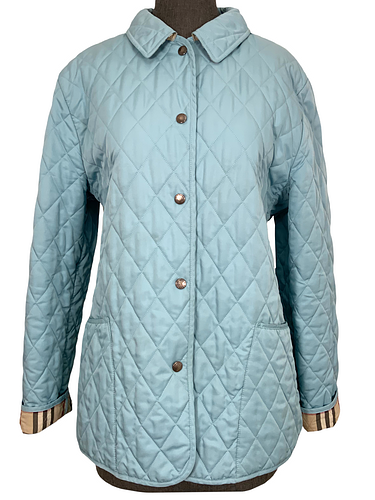 Burberry London Diamond Quilted Jacket Size L