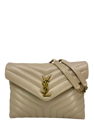Saint Laurent Loulou Calfskin Medium Flap-Top Shoulder Bag NEW