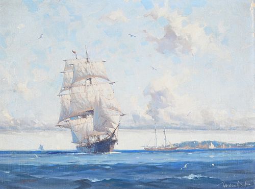Gordon H. Grant (1875 - 1962) "The Coasting Brig"