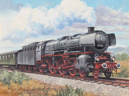 J. Craig Thorpe (B. 1948) "German DB Class 01"