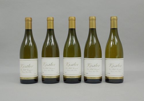 Five Bottle Kistler Vine Hill Chardonnay.