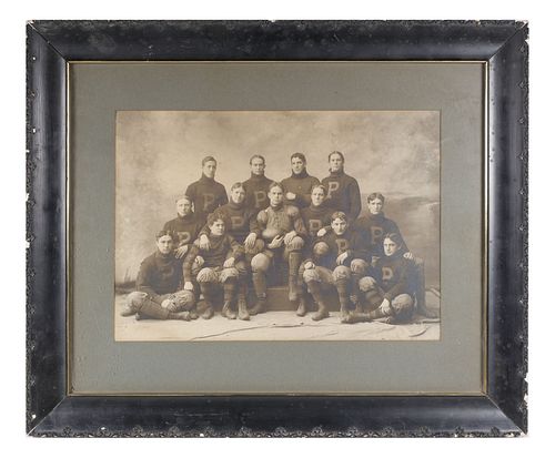 1890s PRINCETON Tigers Football Team Photo