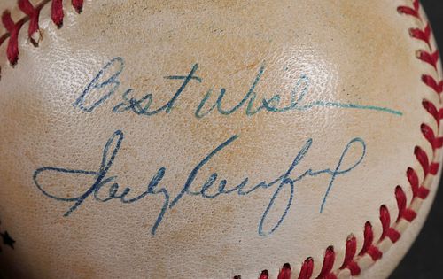 SANDY KOUFAX Signed Baseball