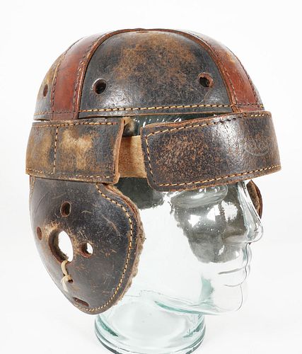 1920 FOOTBALL Reach Leather Helmet
