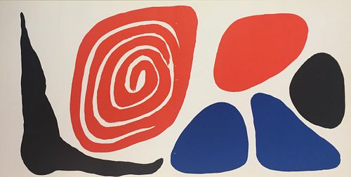 Alexander Calder - Untitled (Red Spiral)