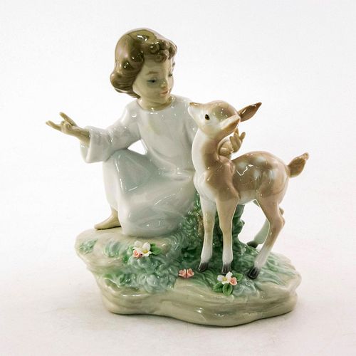 And The Little Child Shall Lead Them 1006928 - Lladro Porcelain Figurine