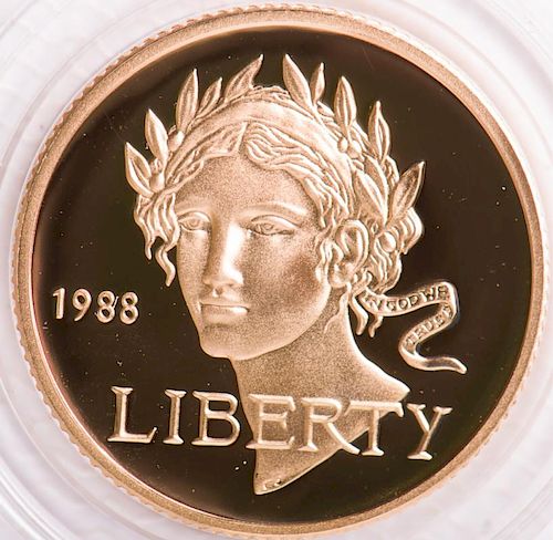 1988 Olympic $5 Commemorative Coin