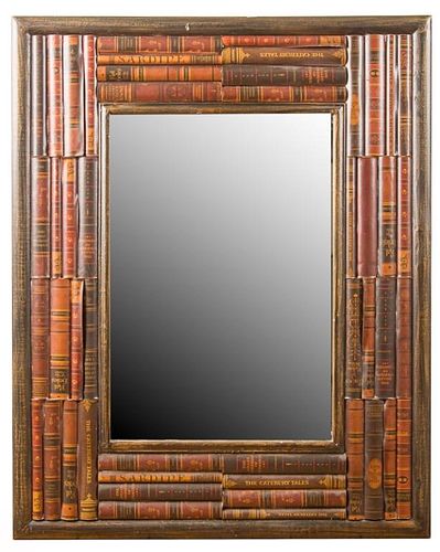 Library Theme Wall Mirror
