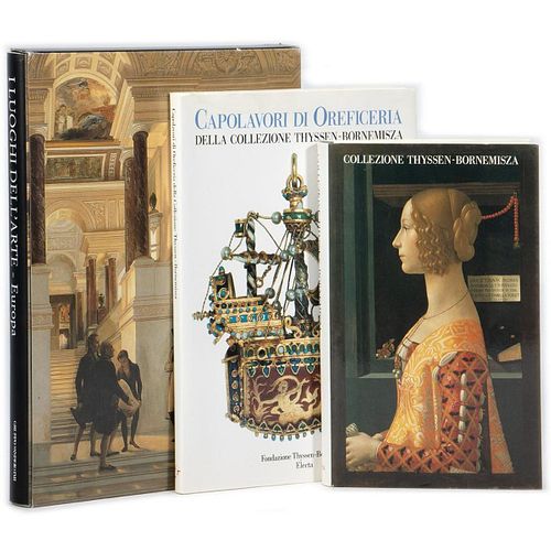 Group of Italian Art Books/Catalogs (3).
