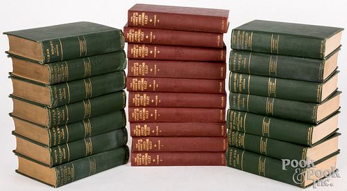 Two sets of books to include Charles Dickens