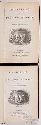 Uncle Tom's Cabin, first edition, first printing