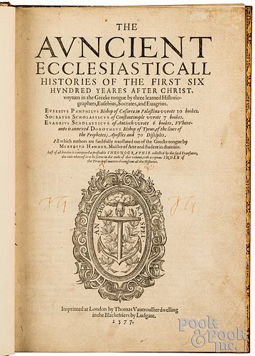 The Auncient Ecclesiasticall Histories...